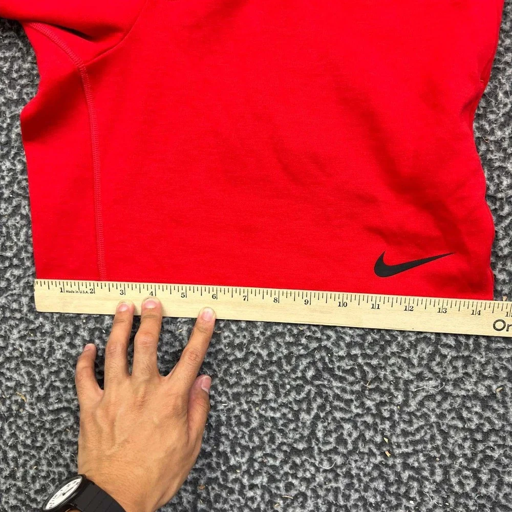 Nike Georgia Bulldogs Dri-FIT Training Shorts Men Large Red Fleece New L